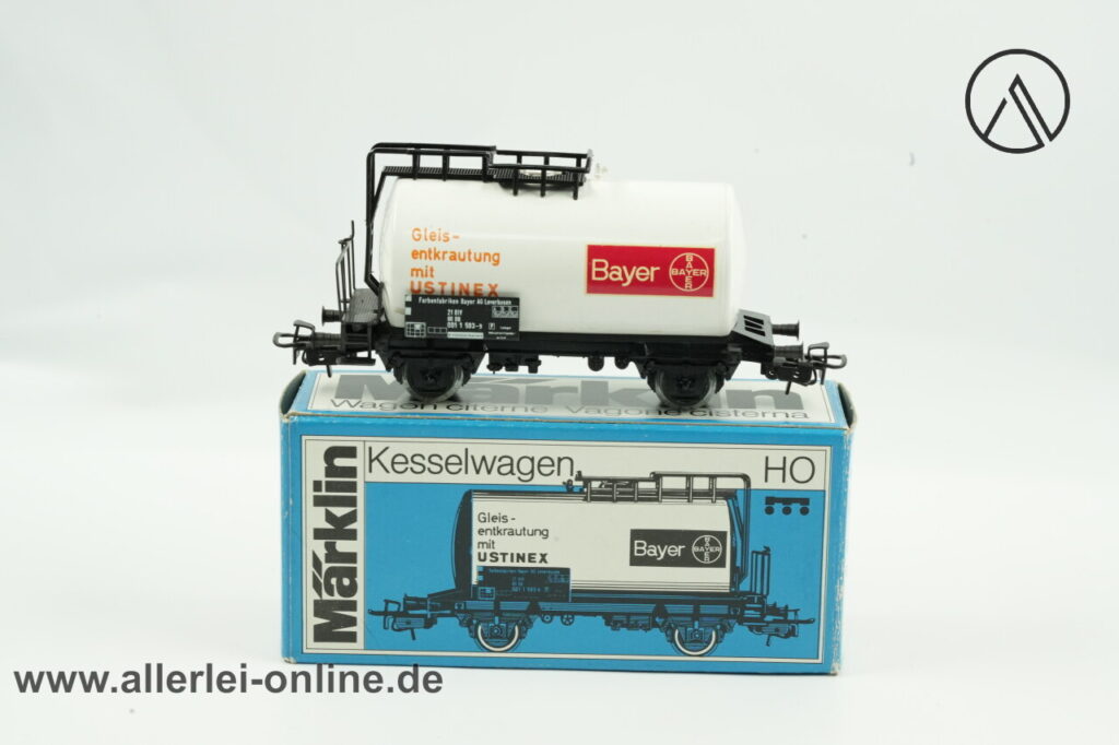 Märklin H0 | Märklin 4647 Bayer USTINEX Kesselwagen 001 1 593