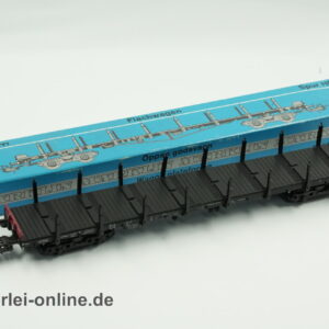 Märklin H0 | Märklin 4663 Rungenwagen - Flachwagen mit umlegbaren Rungen im Allerlei Online Shop