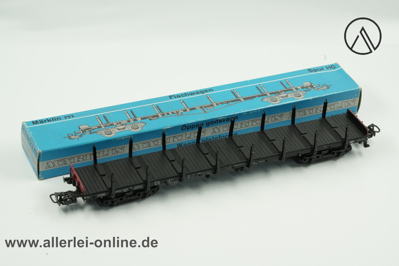 Märklin H0 | Märklin 4663 Rungenwagen - Flachwagen mit umlegbaren Rungen im Allerlei Online Shop Märklin H0 | Märklin 4663 Rungenwagen - Flachwagen mit umlegbaren Rungen im Allerlei Online Shop
