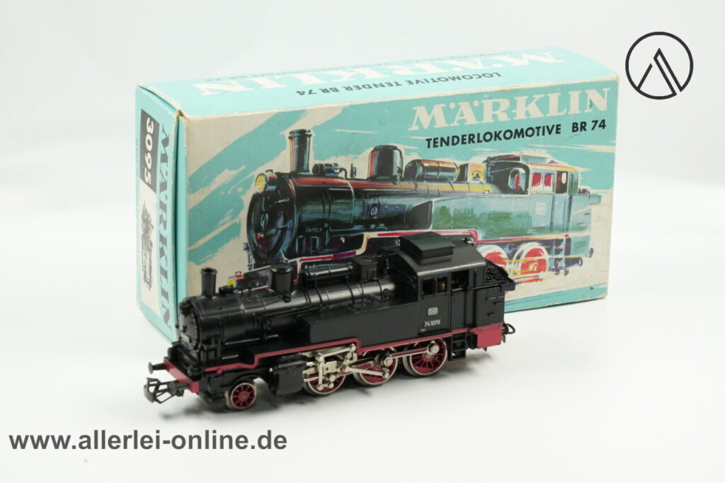 Märklin H0 | Märklin 3095 Tenderlok | BR 74 1070 Dampflokomotive der DB