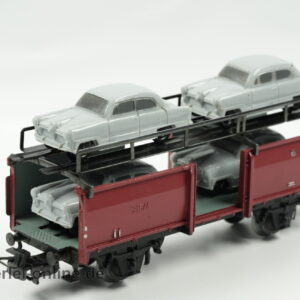 Märklin H0 | Märklin 4613 Autotransportwagen mit Ford Taunus 12M Modellen | Güterwagen mit OVP