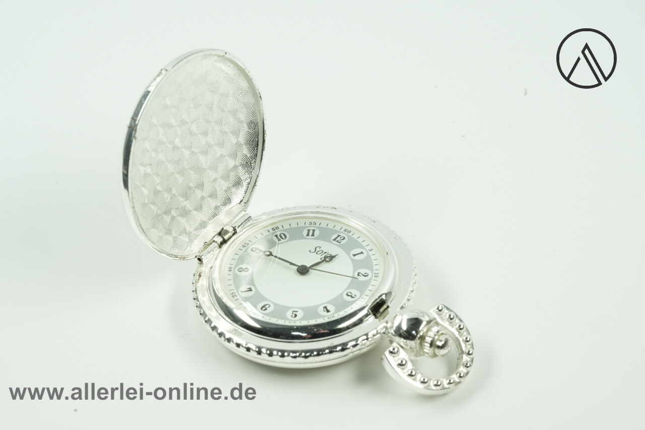The Heritage Collection Taschenuhr Sorge ,versilbert | Mechanisches Uhrwerk mit Handaufzug The Heritage Collection Taschenuhr Sorge ,versilbert | Mechanisches Uhrwerk mit Handaufzug