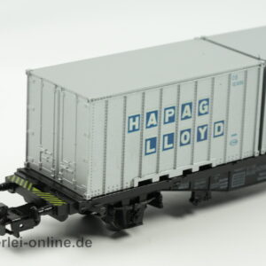Märklin H0 | Märklin 4659 Container Tragwagen | HAPAG LLOYD Containerwagen Modellbahn im Allerlei Online Shop