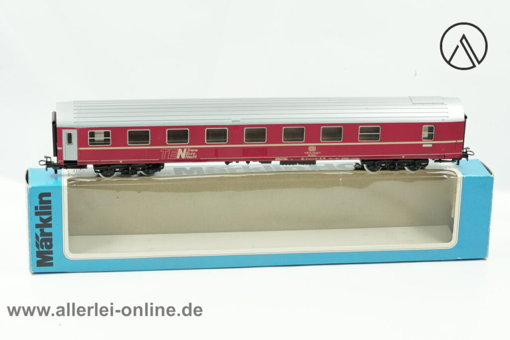 Märklin H0 | Märklin 4150 D-Zug Schlafwagen 71 80 75-70 415-2 | WLABsm TEN - Trans Euro Nacht Reisezugwagen