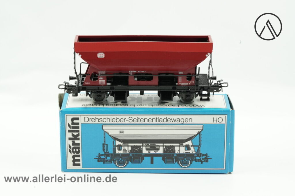 Märklin H0 | Märklin 4631 Drehschieber-Seitenentladewagen | Selbstentladewagen