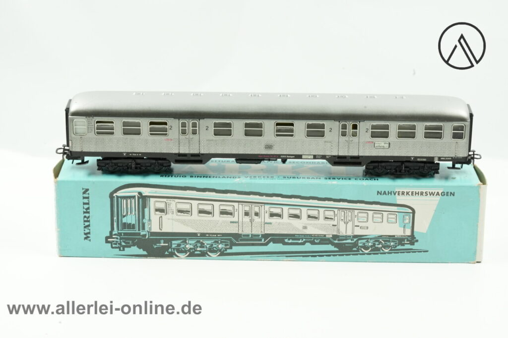 Märklin H0 | Märklin 4042 Nahverkehrswagen 42 416 Stg | Silberling 2.Klasse der DB
