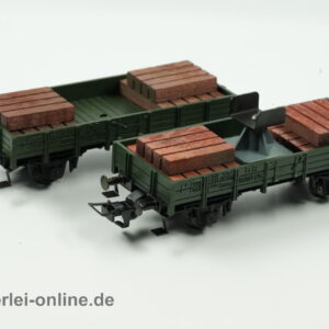 Fleischmann H0 | Fleischmann 1451 AB Begleitwagen für Kranwagen | 2-Achs Güterwagen mit OVP