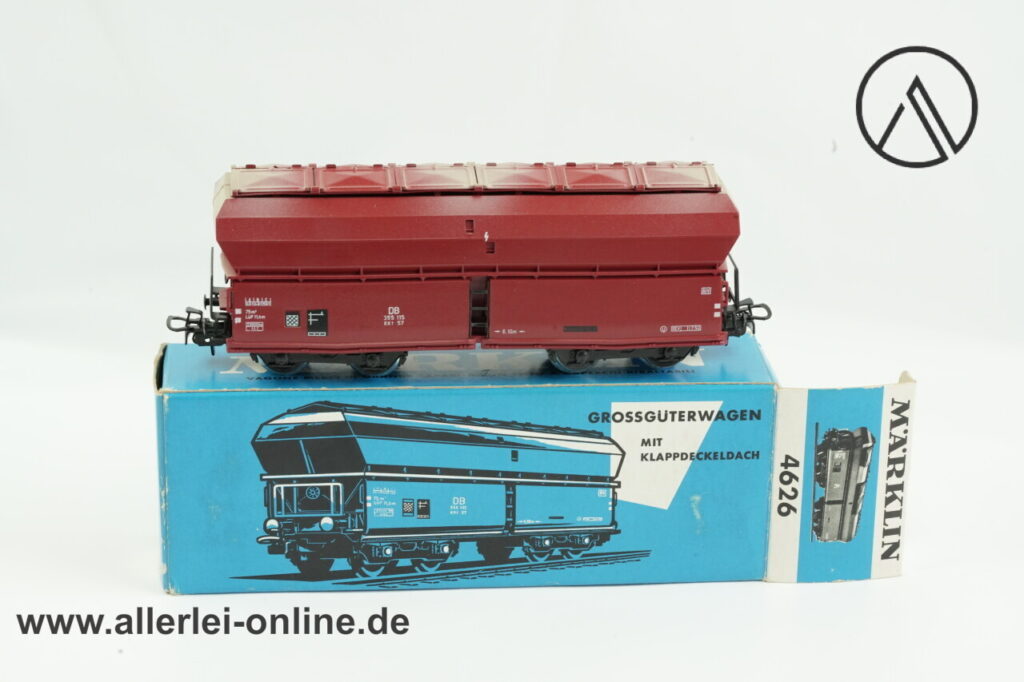 Märklin H0 | Märklin 4626 Klappdeckelwagen | 4-Achsiger Güterwagen mit Klappdeckeldach