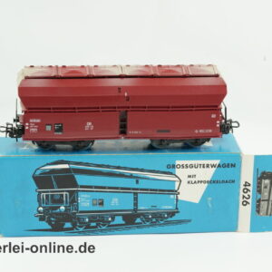 Märklin H0 | Märklin 4626 Klappdeckelwagen | 4-Achsiger Güterwagen mit Klappdeckeldach