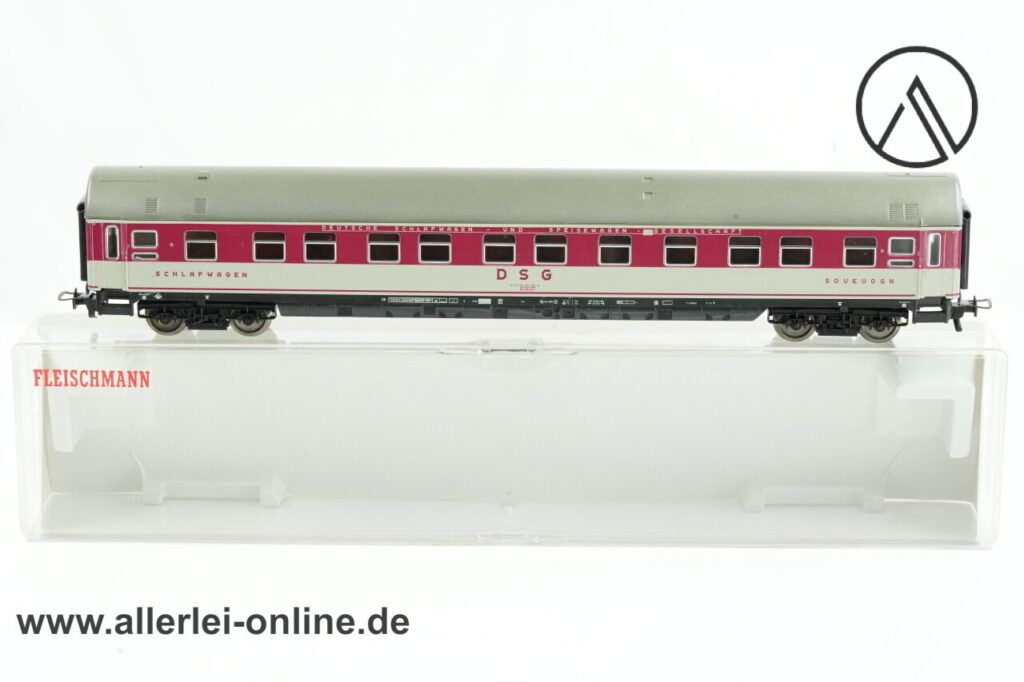 Fleischmann H0 | Fleischmann 5176 DSG Schnellzug-Schlafwagen | WLABumh 33 Personenwagen