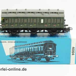 Märklin H0 | Märklin 4004 Abteilwagen 330/1 Stg mit Mittelachse | 3-Achsiger 2. Klasse Personenwagen