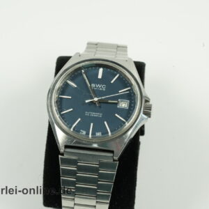 BWC-Swiss Herrenarmbanduhr mit Automatikwerk 753-3044-7 | Vintage 60er Jahre Automatik Uhr