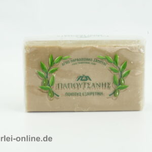 PAPOUTSANIS | 2Stk. a.125 Gramm | aus Griechischen grünem Olivenöl | Natur Seife 1
