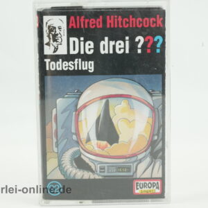 Die Drei ??? | Alfred Hitchcock | Nr. 92 |Todesflug | Vintage MC Hörspiel Kassette | Europa Cassette