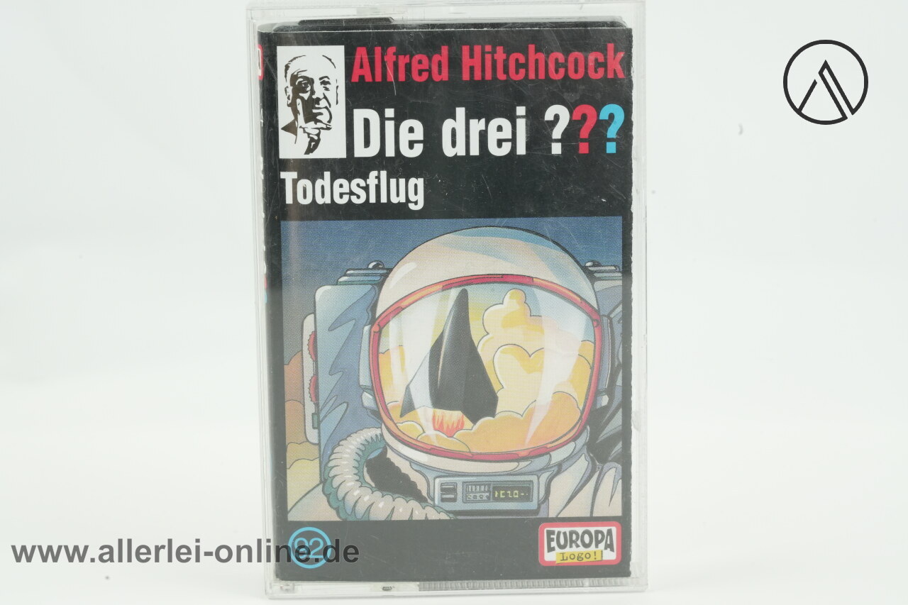 Die Drei ??? | Alfred Hitchcock | Nr. 92 |Todesflug | Vintage MC Hörspiel Kassette | Europa Cassette Die Drei ??? | Alfred Hitchcock | Nr. 92 |Todesflug | Vintage MC Hörspiel Kassette | Europa Cassette