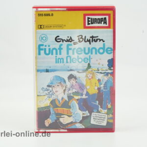 Fünf Freunde im Nebel | Folge 10 | Vintage MC Hörspiel Kassette | Europa Cassette