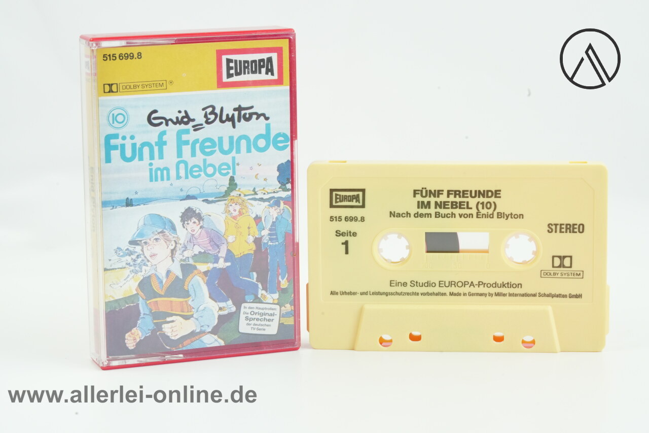 Fünf Freunde im Nebel | Folge 10 | Vintage MC Hörspiel Kassette | Europa Cassette 1 Fünf Freunde im Nebel | Folge 10 | Vintage MC Hörspiel Kassette | Europa Cassette 1