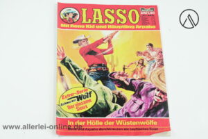 LASSO Comic-Heft Nr. 629 | In der Hölle der Wüstenwölfe | Vintage Bastei Verlag Comic