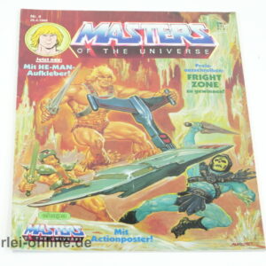 Masters Of The Universe | MOTU Comic-Magazin Heft Nr. 4 |Die Giganten des Universums |1988 mit Poster & Aufkleber