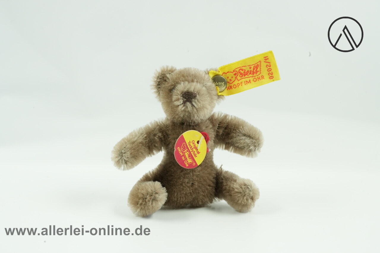 Steiff Teddybär | Steiff Bär Braun | 8 cm mit KFS 020211 Steiff Teddybär | Steiff Bär Braun | 8 cm mit KFS 020211