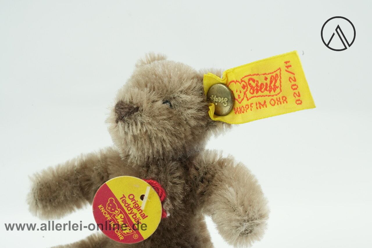 Steiff Teddybär | Steiff Bär Braun | 8 cm mit KFS 020211-2 Steiff Teddybär | Steiff Bär Braun | 8 cm mit KFS 020211-2