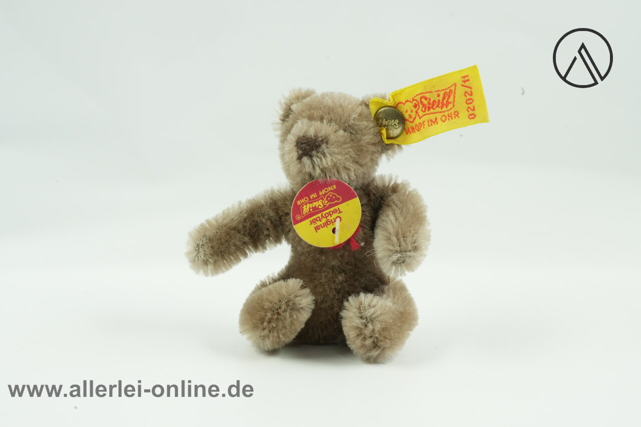 Steiff Teddybär | Steiff Bär Braun | 8 cm mit KFS 020211-3 Steiff Teddybär | Steiff Bär Braun | 8 cm mit KFS 020211-3