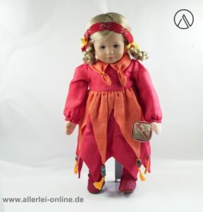 Käthe Kruse Puppe | 37 cm | Vintage Schummelchen Mädchenpuppe mit Kleid 6