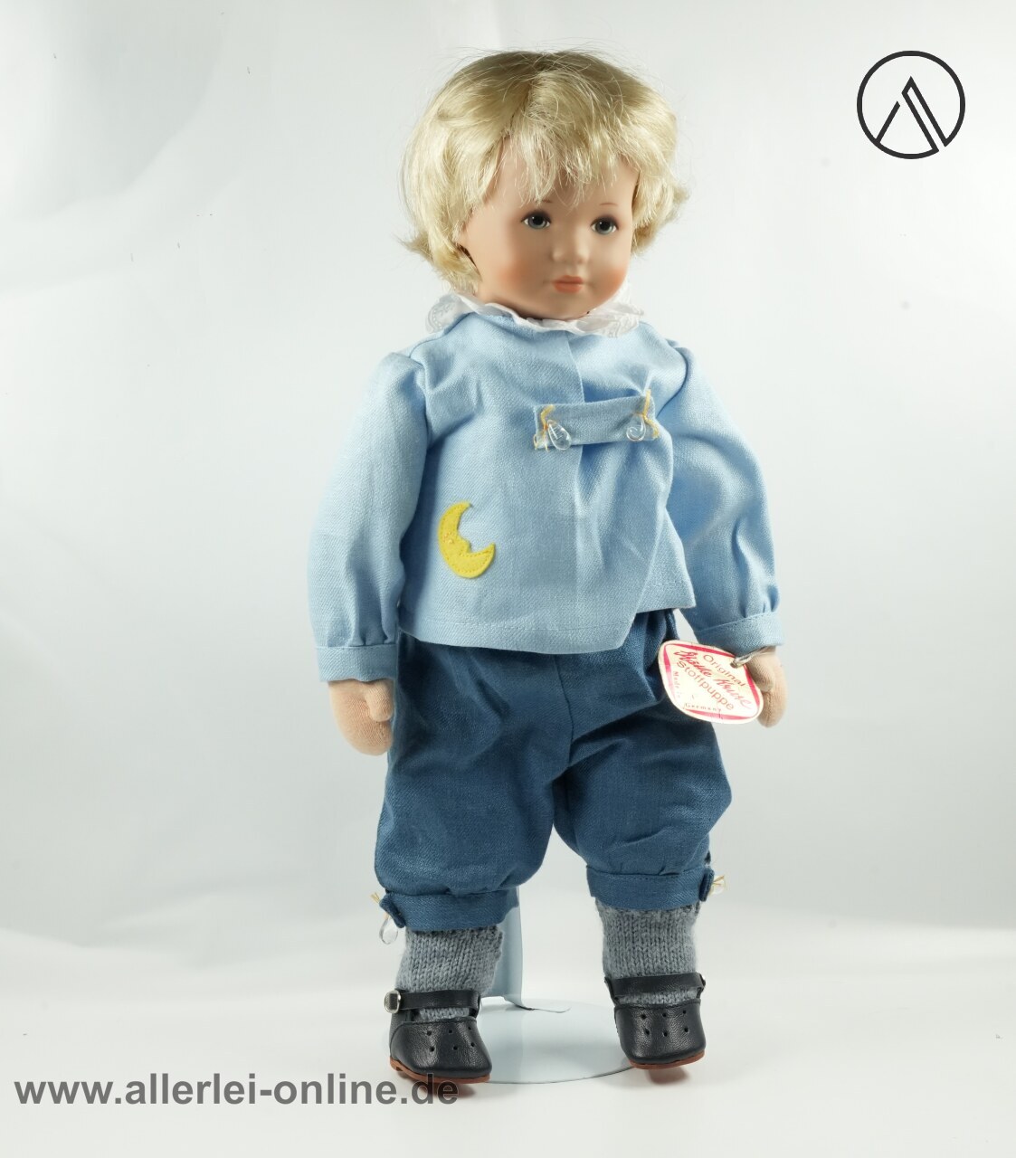 Käthe Kruse Puppe | Mond 37 cm | Vintage Schummelchen | Junge mit Anzug Käthe Kruse Puppe | Mond 37 cm | Vintage Schummelchen | Junge mit Anzug