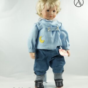 Käthe Kruse Puppe | Mond 37 cm | Vintage Schummelchen | Junge mit Anzug 1