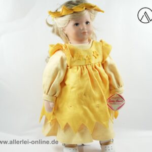 Käthe Kruse Puppe | Sonne 37 cm | Vintage Schummelchen Mädchenpuppe mit Kleid 1