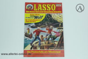 LASSO Comic-Heft Nr. 631 | Die Piratenfalle am Mississippi | Vintage Bastei Verlag Comic
