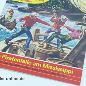 LASSO Comic-Heft Nr. 631 | Die Piratenfalle am Mississippi | Vintage Bastei Verlag Comic 1