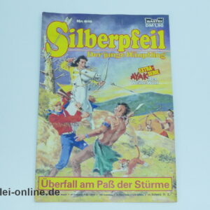 Silberpfeil Comic-Heft Nr.616 | Der junge Häuptling | Überfall am Paß der Stürme | Vintage Bastei Verlag Western Comic