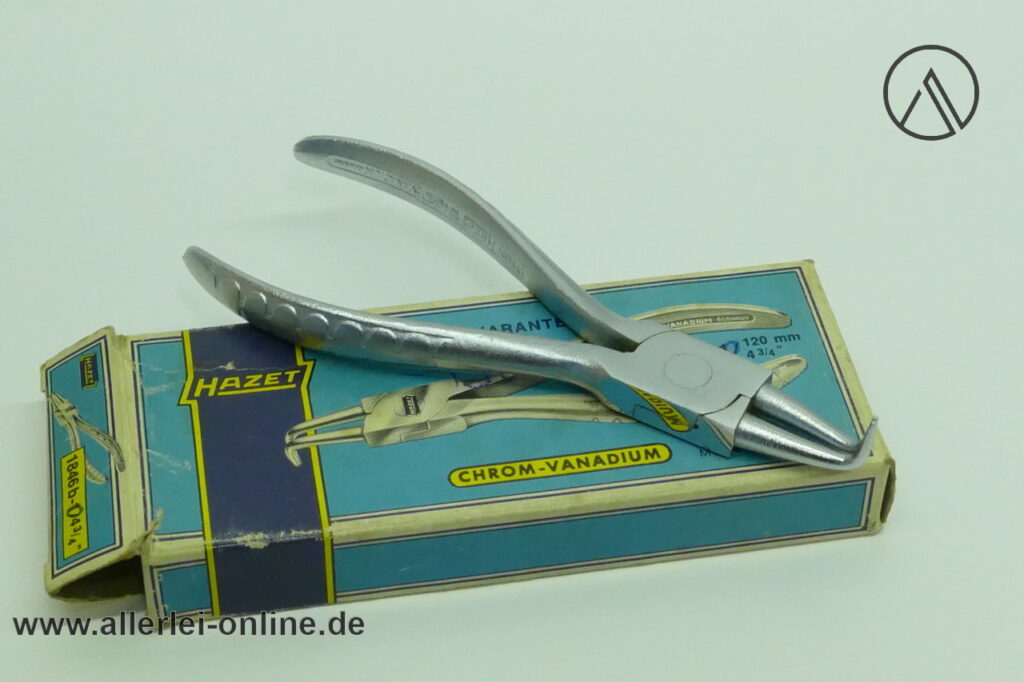 HAZET 1846b-0 Sicherungsring-Zange | 90° abgewinkelt - 120mm