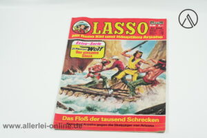 LASSO Comic-Heft Nr. 646 |Das Floßder tausend Schrecken | Vintage Bastei Verlag Comic