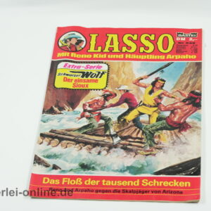 LASSO Comic-Heft Nr. 646 |Das Floßder tausend Schrecken | Vintage Bastei Verlag Comic