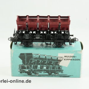 Märklin H0 | Märklin 4635 Muldenkippwagen | Ommi 51 Güterwagen - Kippwagen