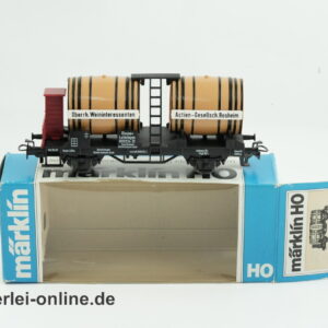 Märklin H0 | Märklin 4432 Weinfasswagen mit Bremserhaus Actien-Gesellschaft Rosheim