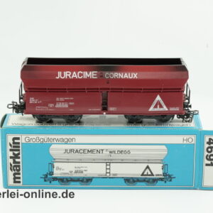 Märklin H0 | Märklin 4691 Großgüterwagen | JURACEMENT Wildegg - JURACIME Cornaux der SBB-CFF