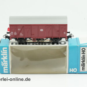 Märklin H0 | Märklin 4411 Gedeckter Güterwagen mit Schlusslaterne | Grs-v der DB | Betr.Nr: 131 5 016-2