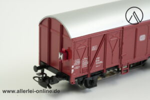 Märklin H0 | Märklin 4411 Gedeckter Güterwagen mit Schlusslaterne | Grs-v der DB | Betr.Nr: 131 5 016-2 mit OVP