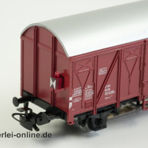 Märklin H0 | Märklin 4411 Gedeckter Güterwagen mit Schlusslaterne | Grs-v der DB | Betr.Nr: 131 5 016-2 mit OVP