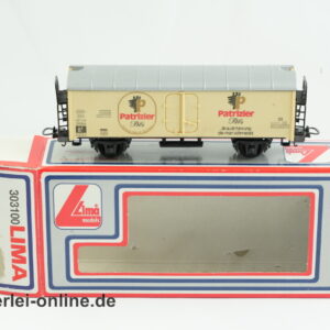 Lima H0 | 303100 Bierwagen - Patrizier Pils - Kühlwagen | Gedeckter DC Güterwagen