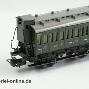 Märklin H0 | Märklin 4005 Abteilwagen 330/2 mit Bremserhaus | 3-Achsiger 2. Klasse Personenwagen mit OVP