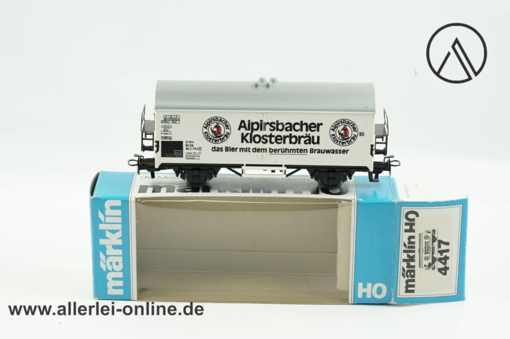 Märklin H0 | Märklin 4417 Alpirsbacher Klosterbräu - Kühlwagen | Gedeckter Güterwagen