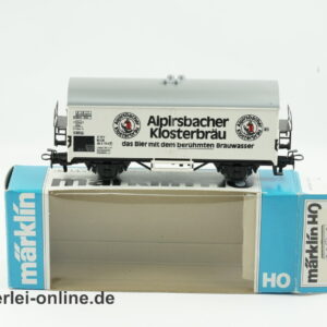 Märklin H0 | Märklin 4417 Alpirsbacher Klosterbräu - Kühlwagen | Gedeckter Güterwagen