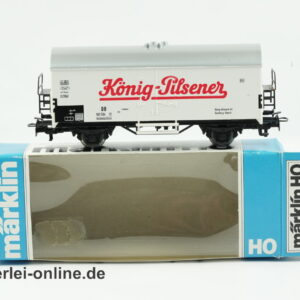 Märklin H0 | Märklin 4418 König-Pilsener Bierwagen - Kühlwagen | Gedeckter Güterwagen