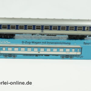 Märklin H0 | Märklin 4092 D-Zug Wagen mit Inneneinrichtung + Beleuchtung | 2.Klasse Büm 234 Personenwagen der DB