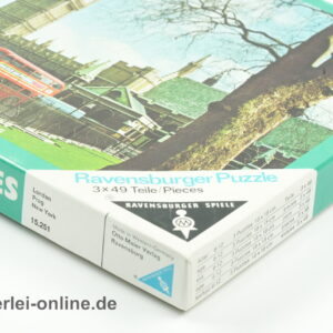 Ravensburger | Otto Maier Verlag | 3 City - Puzzle | 15.251 London Paris New York | 3x 49 Teile 5