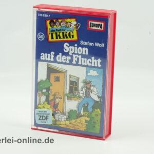 TKKG Folge 50 | Spion auf der Flucht | Vintage MC Hörspiel Kassette | Europa Cassette